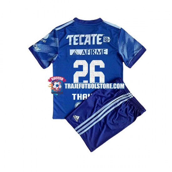 Camiseta 2ª Tigres UANL Florian Thauvin 26 Niño 2022-2023 Manga Corta