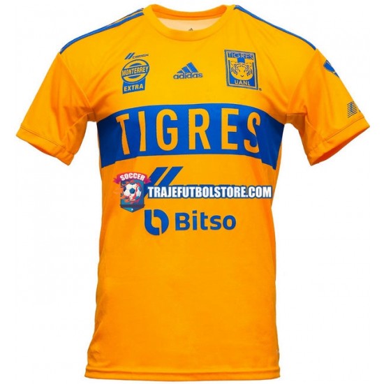 Camiseta 1ª Tigres UANL Hombre 2022-2023 Manga Corta