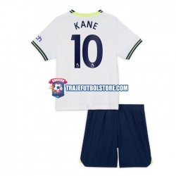 Camiseta 1ª Tottenham Hotspur Harry Kane 10 Niño 2022-2023 Manga Corta