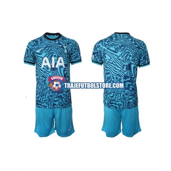 Camiseta 3ª Tottenham Hotspur Niño 2022-2023 Manga Corta
