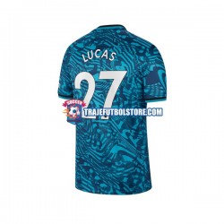 Camiseta 3ª Tottenham Hotspur Lucas 27 Hombre 2022-2023 Manga Corta