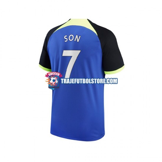Camiseta 2ª Tottenham Hotspur Son Heung-min 7 Hombre 2022-2023 Manga Corta