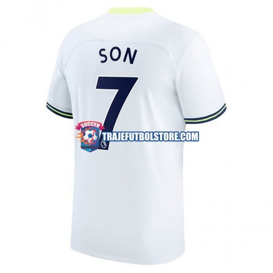 Camiseta 1ª Tottenham Hotspur Son Heung-min 7 Hombre 2022-2023 Manga Corta