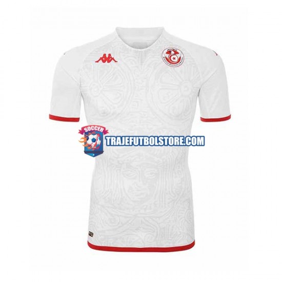 Camiseta 2ª Túnez Hombre Copa Mundial 2022 Manga Corta