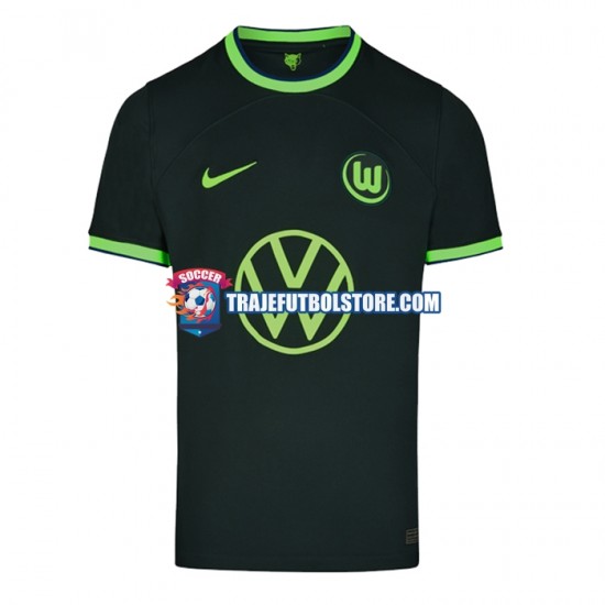 Camiseta 2ª VfL Wolfsburg Hombre 2022-2023 Manga Corta
