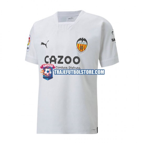 Camiseta 1ª Valencia CF Hombre 2022-2023 Manga Corta