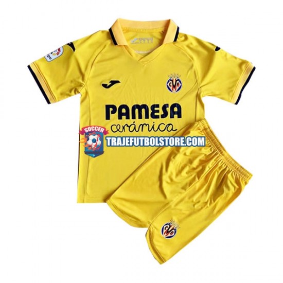 Camiseta 1ª Villarreal CF Niño 2022-2023 Manga Corta