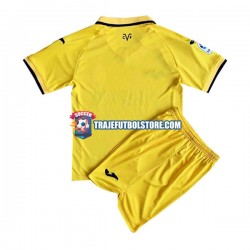 Camiseta 1ª Villarreal CF Niño 2022-2023 Manga Corta