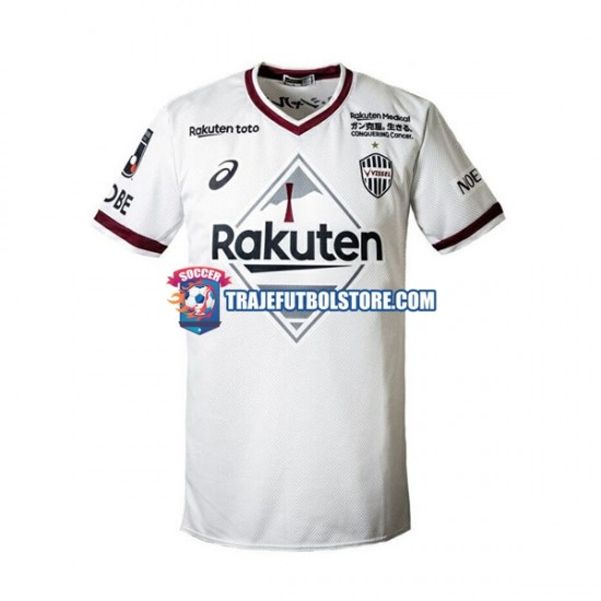Camiseta 2ª Vissel Kobe Hombre 2022 Manga Corta
