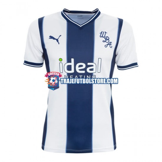Camiseta 1ª West Bromwich Albion Hombre 2022-2023 Manga Corta