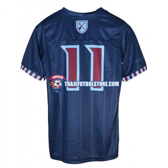 Camiseta 2ª West Ham United Iron Maiden Hombre Manga Corta