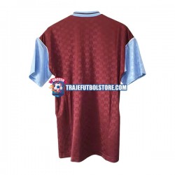 Camiseta 1ª West Ham United Retro Hombre 1989-1990 Manga Corta