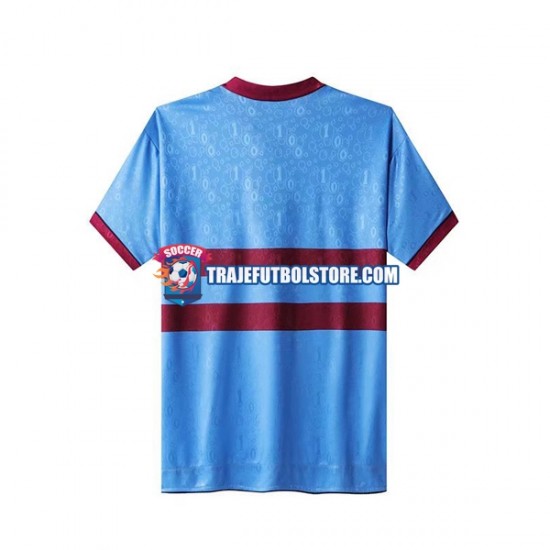 Camiseta 1ª West Ham United Retro Hombre 1995-1996 Manga Corta