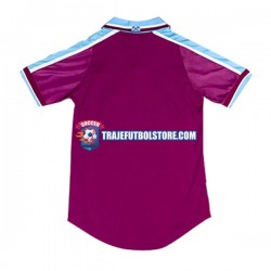 Camiseta 1ª West Ham United Retro Hombre 1999-2001 Manga Corta