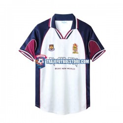 Camiseta 2ª West Ham United Iron Maiden Retro Hombre 1999 Manga Corta