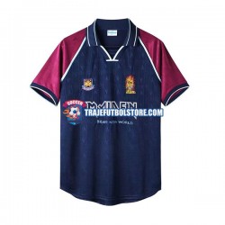 Camiseta 1ª West Ham United Iron Maiden Retro Hombre 1999 Manga Corta