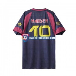 Camiseta 1ª West Ham United Iron Maiden Retro Hombre 2010 Manga Corta