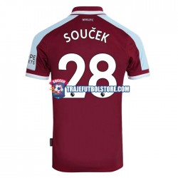 Camiseta 1ª Tomas Soucek 28 Hombre Manga Corta 2021-2022 West Ham United