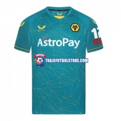 Camiseta 2ª Wolverhampton Wanderers Hombre 2022-2023 Manga Corta