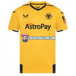 Camiseta 1ª Wolverhampton Wanderers Hombre 2022-2023 Manga Corta