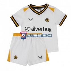 Camiseta 3ª Wolverhampton Wanderers Niño 2022-2023 Manga Corta