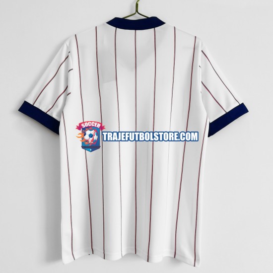 Camiseta 2ª Wolverhampton Wanderers 1982-1983 Retro Hombre Manga Corta