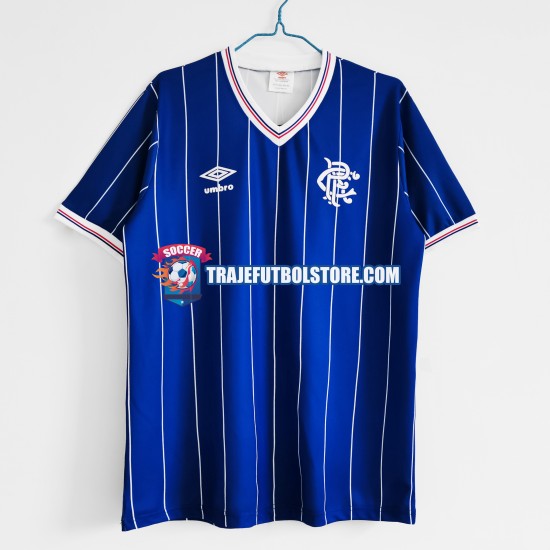 Camiseta 1ª Wolverhampton Wanderers 1982-1983 Retro Hombre Manga Corta