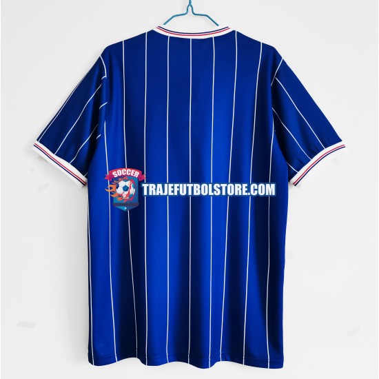 Camiseta 1ª Wolverhampton Wanderers 1982-1983 Retro Hombre Manga Corta