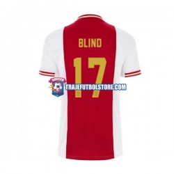 Camiseta 1ª AFC Ajax Daley Blind 17 Hombre 2022-2023 Manga Corta