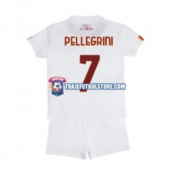 Camiseta 2ª AS Roma Lorenzo Pellegrini 7 Niño 2022-2023 Manga Corta