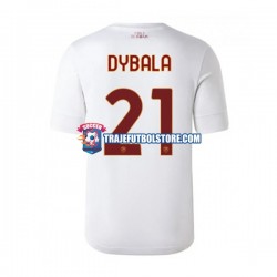 Camiseta 2ª AS Roma Paulo Dybala 21 Hombre 2022-2023 Manga Corta