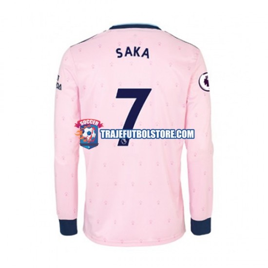 Camiseta 3ª Arsenal Bukayo Saka 7 Hombre 2022-2023 ML