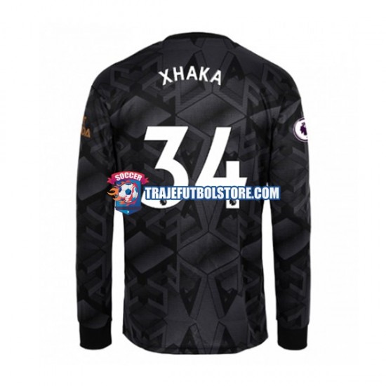 Camiseta 2ª Arsenal Granit Xhaka 34 Hombre 2022-2023 ML