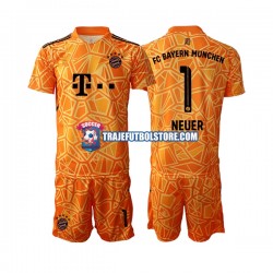 Camiseta 2ª Bayern de Múnich Manuel Neuer 1 Portero Niño 2022-2023 Manga Corta