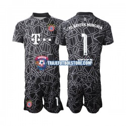 Camiseta 1ª Bayern de Múnich Manuel Neuer 1 Portero Niño 2022-2023 Manga Corta