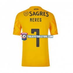 Camiseta 2ª Benfica David Neres 7 Hombre 2022-2023 Manga Corta