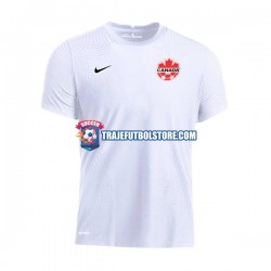 Camiseta 2ª Canadá Hombre Copa Mundial 2022 Manga Corta