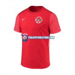 Camiseta 1ª Canadá Hombre Copa Mundial 2022 Manga Corta