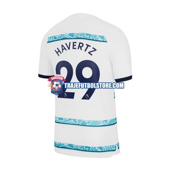 Camiseta 2ª Chelsea Havertz 29 Hombre 2022-2023 Manga Corta
