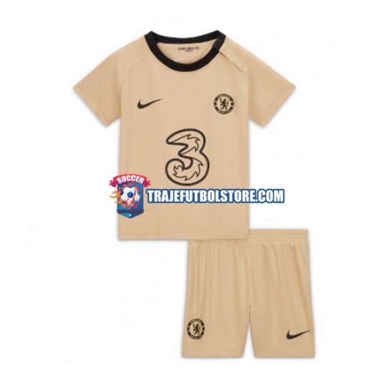 Camiseta 3ª Chelsea Niño 2022-2023 Manga Corta