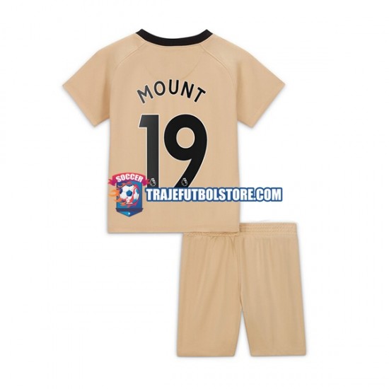 Camiseta 3ª Chelsea Mount 19 Niño 2022-2023 Manga Corta