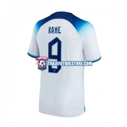 Camiseta 1ª Inglaterra Kane 9 Hombre Copa Mundial 2022 Manga Corta