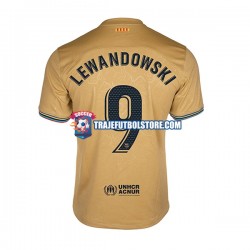 Camiseta 2ª FC Barcelona Lewandowski 9 Hombre 2022-2023 Manga Corta
