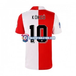 Camiseta 1ª Feyenoord Rotterdam Orkun Kokcu 10 Hombre 2022-2023 Manga Corta