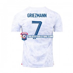 Camiseta 2ª Francia Griezmann 7 Hombre Copa Mundial 2022 Manga Corta