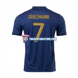 Camiseta 1ª Francia Griezmann 7 Hombre Copa Mundial 2022 Manga Corta