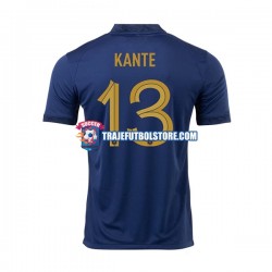 Camiseta 1ª Francia Kante 13 Hombre Copa Mundial 2022 Manga Corta