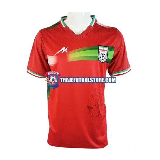 Camiseta 2ª Irán Hombre Copa Mundial 2022 Manga Corta
