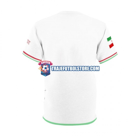 Camiseta 1ª Irán Hombre Copa Mundial 2022 Manga Corta