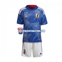 Camiseta 1ª Japón Niño Copa Mundial 2022 Manga Corta